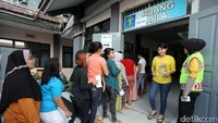 Ruang Aula Rutan dijadikan TPS 95 dan Sebanyak 157 warga binaan terdaftar di DPT dan ikut menyalurkan suaranya.