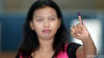 Warga Binaan Rutan Pondok Bambu juga Ikut Nyoblos