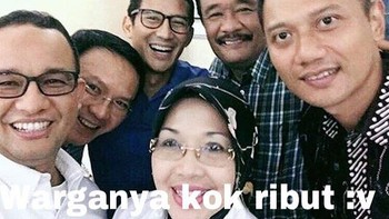 Yang di atas kelihatannya damai, yang di bawah seharusnya demikian. Foto: Istimewa