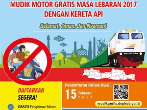 Menhub Imbau Jangan Mudik Naik Motor, Ikut Mudik Gratis Saja