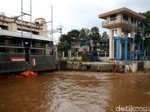 Pintu Air Manggarai Siaga I, Tinggi Air Mencapai 9,65 Meter