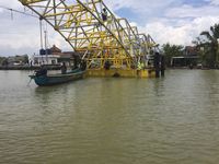 Perbaikan Jembatan Apung Cilacap