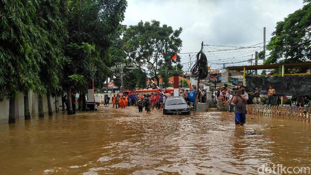 Banjir di Jalan Taman Bukit Duri