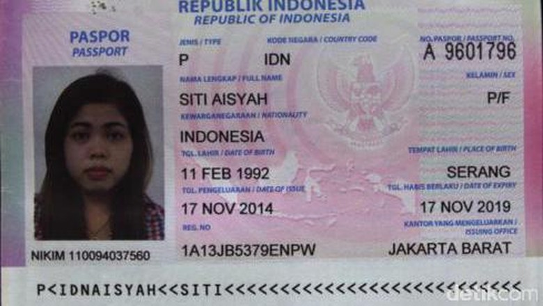 Siti Aisyah Ditangkap Saat Bersembunyi di Hotel Ampang Malaysia Siti Aisyah Ditangkap Saat Bersembunyi di Hotel Ampang Malaysia