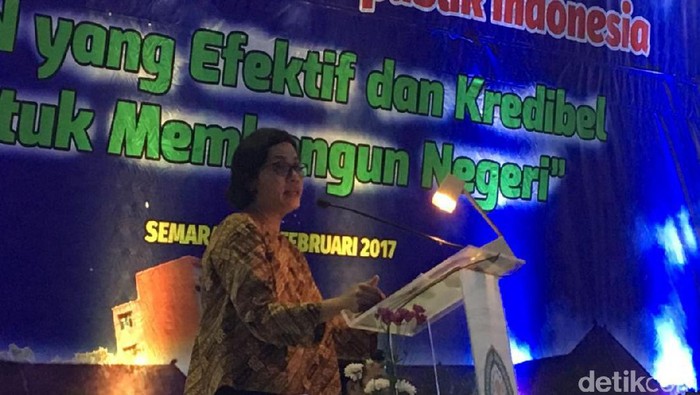 Beri Kuliah Umum di Undip, Sri Mulyani Bicara Keterbukaan Ekonomi