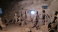 Lantai ketiga adalah gambaran tentang keadaan surga. Dimana traveler dapat melihat ganjaran yang diterima manusia yang terus melakukan kebaikan ketika masih hidup (Masaul/detikTravel)