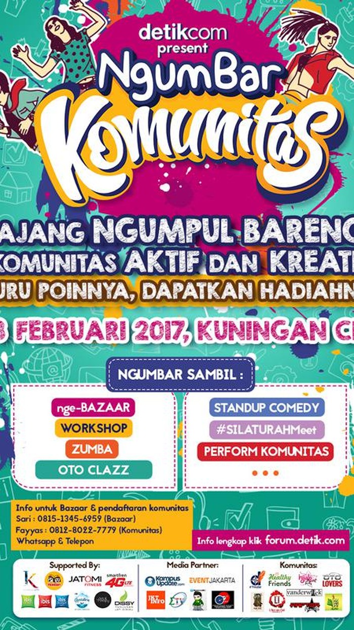 Punya Komunitas? Yuk Eksis Bareng di Ngumbar detikcom