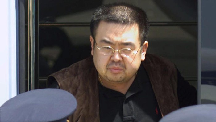 FILE PHOTO: North Korean heir-apparent Kim Jong Nam emerges from a bus as he is escorted by Japanese authorities upon his deportation from Japan at Tokyos Narita international airport May 4, 2001.    REUTERS/Eriko Sugita/File Photo