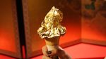 Begini Wujud Es Krim Lapis Emas dari Jepang