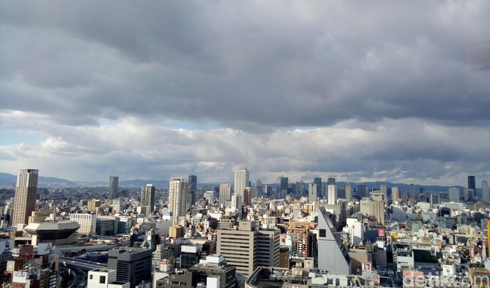 Osaka dari Lantai 29, Hutan Beton dan Kelap-kelip Lampu
