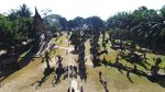 Melihat Gambaran Neraka dan Surga di Buddha Park, Laos