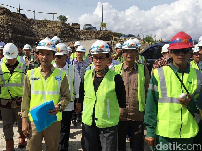 Menkeu Sri Mulyani cek proyek infrastruktur/Foto: Muhammad Idris Menkeu Sri Mulyani cek proyek infrastruktur/Foto: Muhammad Idris