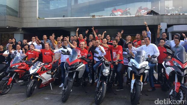 Untuk Pertama Kali, CEO Ducati Datangi Indonesia