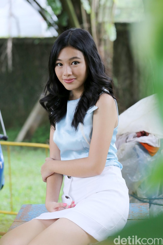 Claudy Putri juga ternyata memiliki darah keturunan Jepang. Darah keturunan Jepang didapatkannya dari sang ayah. Sedangkan ibunya merupakan keturunan Jawa. Foto: Hanif Hawari/detikHOT