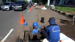 Pembuatan Saluran Air di Jl. Asia Afrika