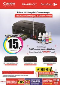 Promo Printer di Transmart Carrefour Akhir Pekan