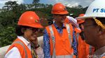 Sri Mulyani Blusukan ke Proyek Tol Semarang-Solo
