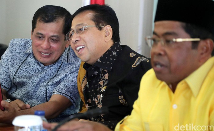 Novanto Tersangka, Nurdin Halid: Psikologi Golkar Terpengaruh