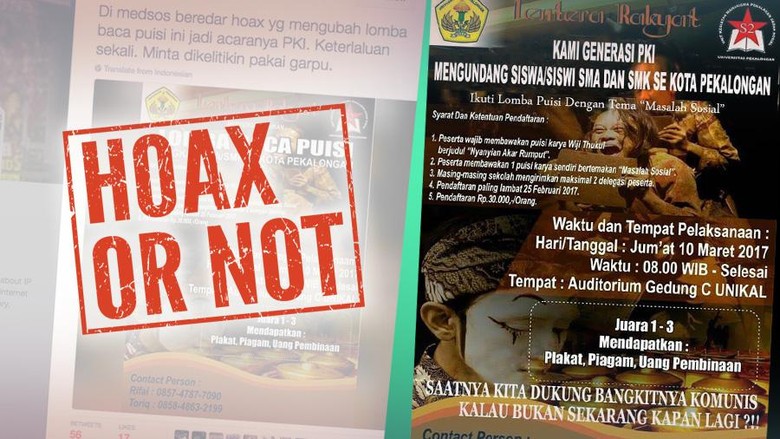 Gambar Liar tentang Undangan Perkumpulan Gerakan PKI Gambar Liar tentang Undangan Perkumpulan Gerakan PKI