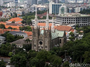 Rumah Ibadah di DKI Sudah Boleh Buka, Katedral Masih Tunggu Keuskupan Agung