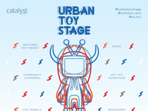 45 Seniman Visual dari 7 Kota Ikuti Urban Toy Stage 2017