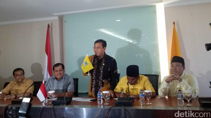 Ahok-Djarot ke Putaran 2, Novanto Minta Kader Golkar Kerja Keras