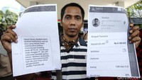 Sejumlah mantan driver Go-Jek ini didampingi pengacara dari LBH.