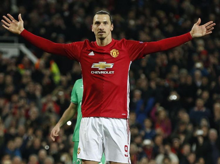 Ibrahimovic Jadi Pahlawan Kemenangan MU atas St Etienne
