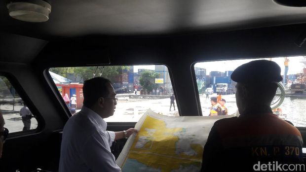 Menhub Budi Karya Sumadi cek pendangkalan pelabuhan