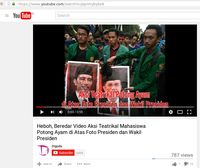 Unj Telusuri Mahasiswa Demo Potong Ayam Di Foto Jokowi Yang Viral