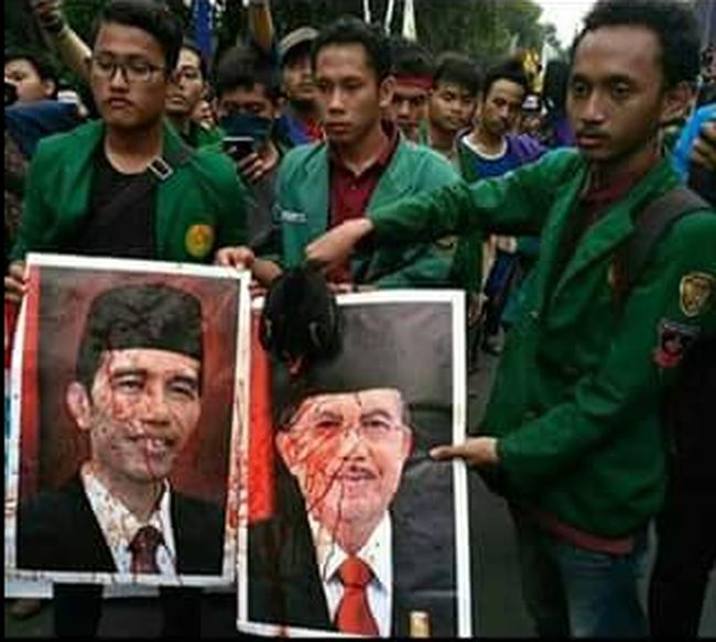 UNJ Telusuri Mahasiswa Demo Potong Ayam di Foto Jokowi 