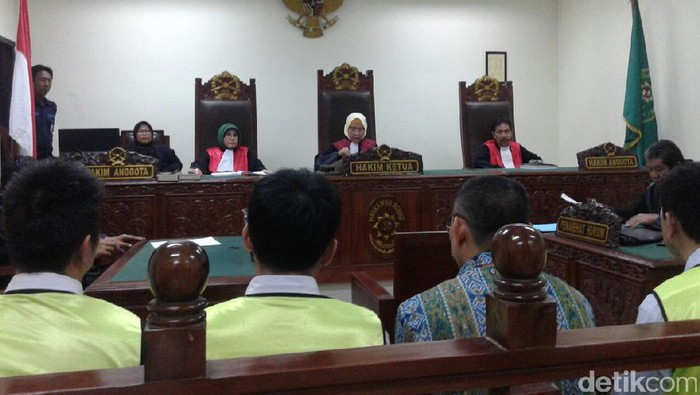 Selundupkan Sabu 60 Kg, 3 WN Taiwan dan 1 WNI Divonis Mati