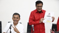 Hadir juga Ketua Tim Pemenangan Ahok-Djarot, Prasetyo Edi Marsudi.