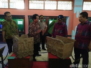 Kunjungi Museum Majapahit, Mendikbud Minta Situs Purbakala Dirawat