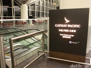Mengintip Kemewahan First Class Lounge Cathay Pacific.