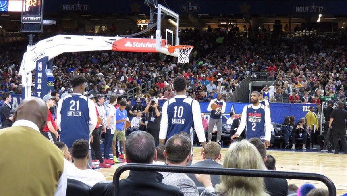 Mengintip Para Bintang NBA Latihan Jelang All-Star Game