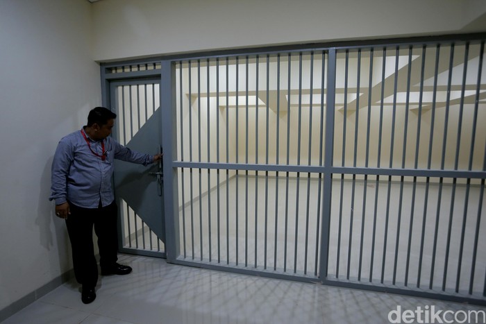 Minggu (19/2/2017), detikcom berkesempatan melihat isi dalam gedung baru KPK di Jalan Kuningan Persada K4, Jakarta Selatan.