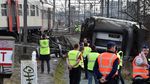 Kereta Anjlok di Belgia, Satu Orang Tewas 27 Luka-luka