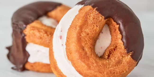Yuk, Coba Bikin Kreasi Donat Es Krim dengan 3 Bahan