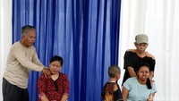 Sejumlah warga yang berkunjung juga semakin dimanjakan dengan area pijat tradisional.