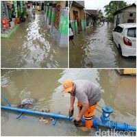Hujan Deras Sebabkan Genangan Di Sejumlah Permukiman Jakarta