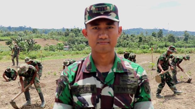 Wadanyonif 731/Kabaresi Kapten Inf Andi A Salim