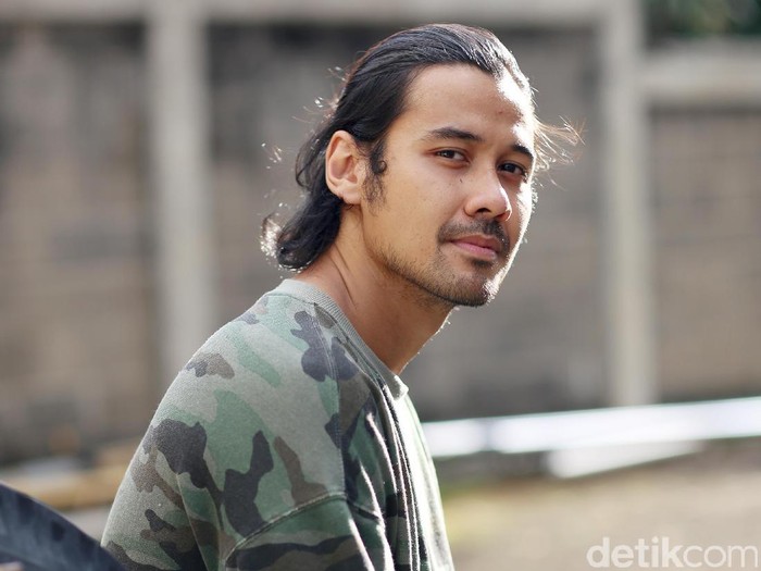 Chicco Jerikho saat berkunjung ke kantor detikcom.