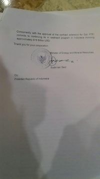 Freeport Tagih Janji Menteri ESDM Perpanjangan Kontrak Hingga 2041