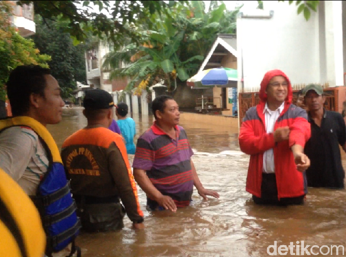 Pesan Anies soal Banjir Jakarta: Jangan Saling Menyalahkan