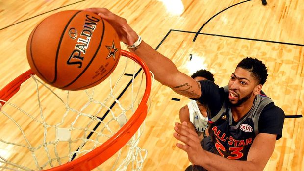Anthony Davis Pecahkan Rekor Poin, Barat Kalahkan Timur 192-182