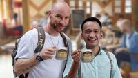 Luwak Koffie Caramel Blended, Paduan Harmonis Karamel Jepang & Low Fat Milk