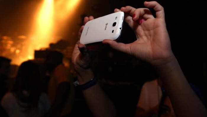 Ponsel Samsung. Foto: Getty Images Ponsel Samsung. Foto: Getty Images