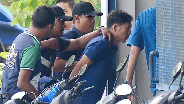 Ri Jong-Chol saat digelandang polisi Malaysia