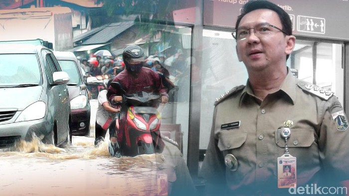 Siasat Ahok atasi banjir di Jakarta